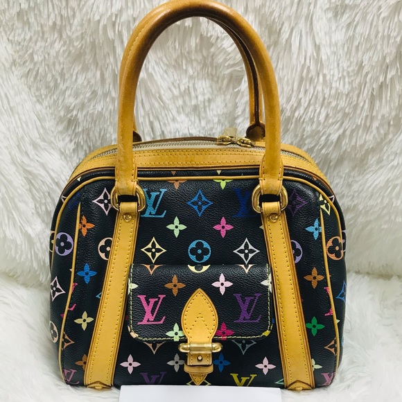 LOUIS VUITTON PRISCILLA MULTI NOIR VGC SP0098 - Picture 1 of 8